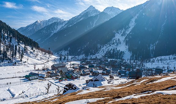 5 winter aru village rural activity