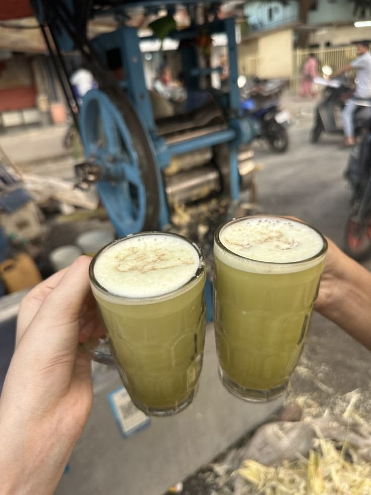 pov ganne ka juice + bestie = summer sorted 🧃✨